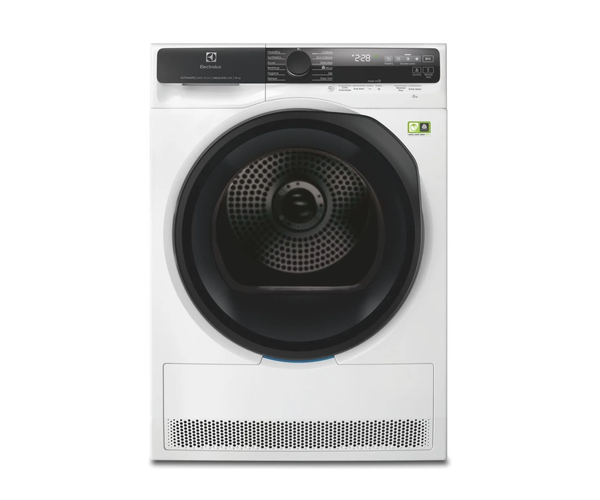 Electrolux 700 Series 8kg heat pump dryer has the highest level energy rating and one of the lowest running costs in Australia.