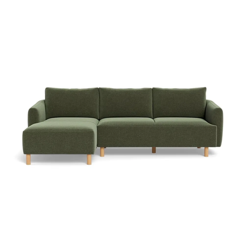 Freedom Zara Modular Sofa in Olive fabric