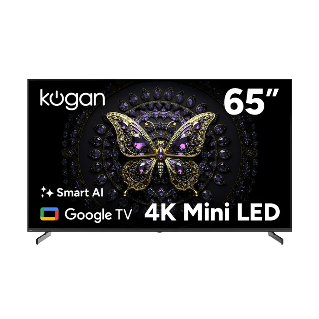 Kogan 65 Mini-LED QLED 4K Smart AI Google TV + Best Click Frenzy Deals 2026 Australia