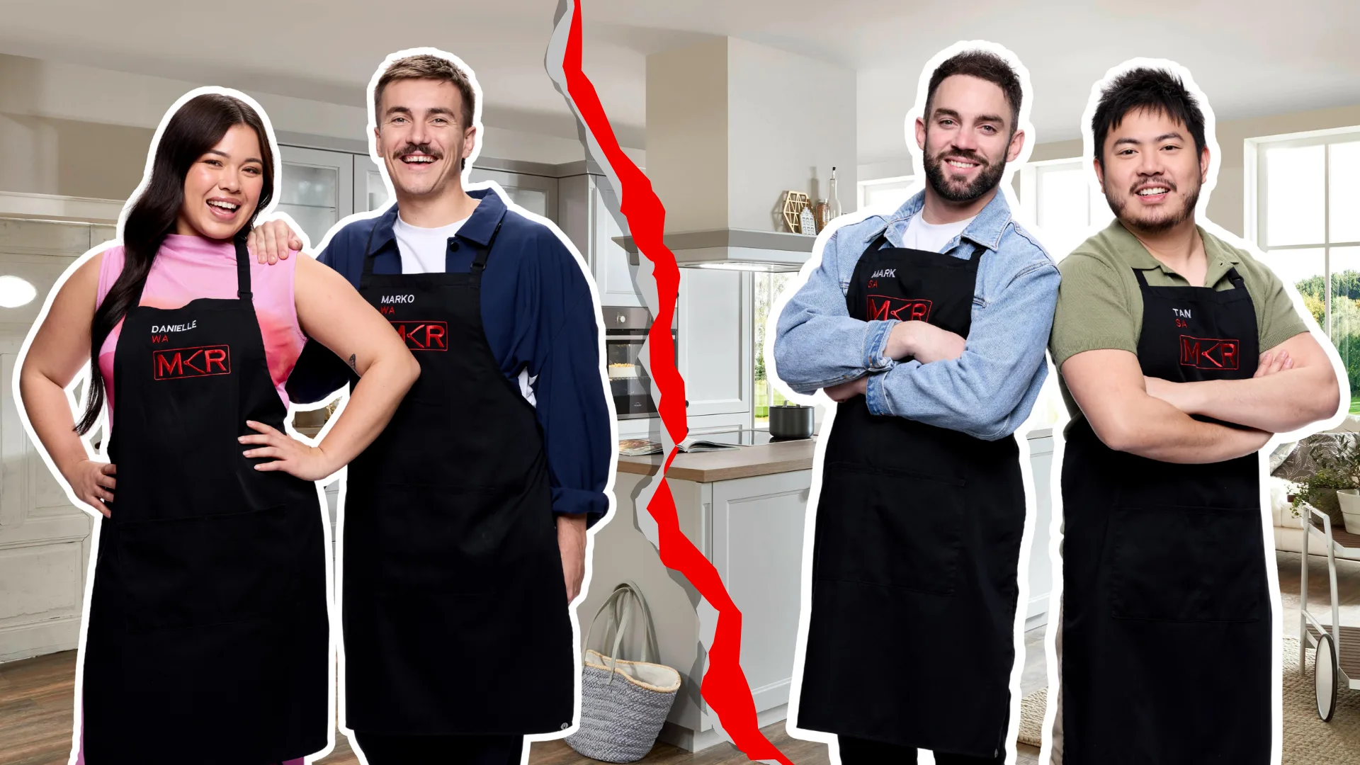 Who is topping the My Kitchen Rules 2025 leaderboard this week?