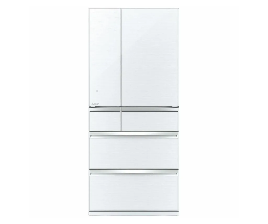 The Mitsubishi Electric 700L Multi Drawer Fridge in Diamond White MR-WX700C-W-A