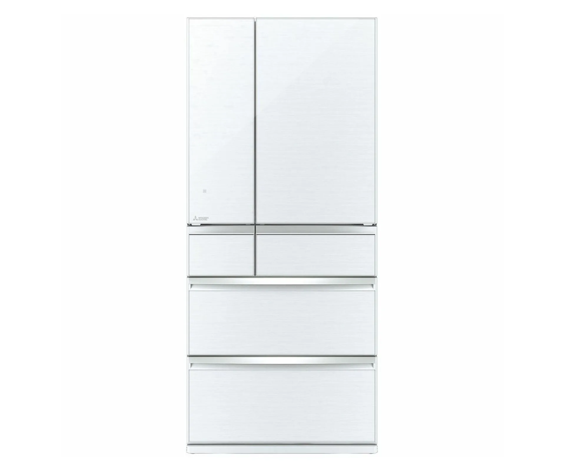 The Mitsubishi Electric 700L Multi Drawer Fridge in Diamond White MR-WX700C-W-A
