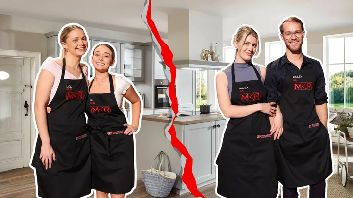 Who made it to the My Kitchen Rules 2025 grand finale?