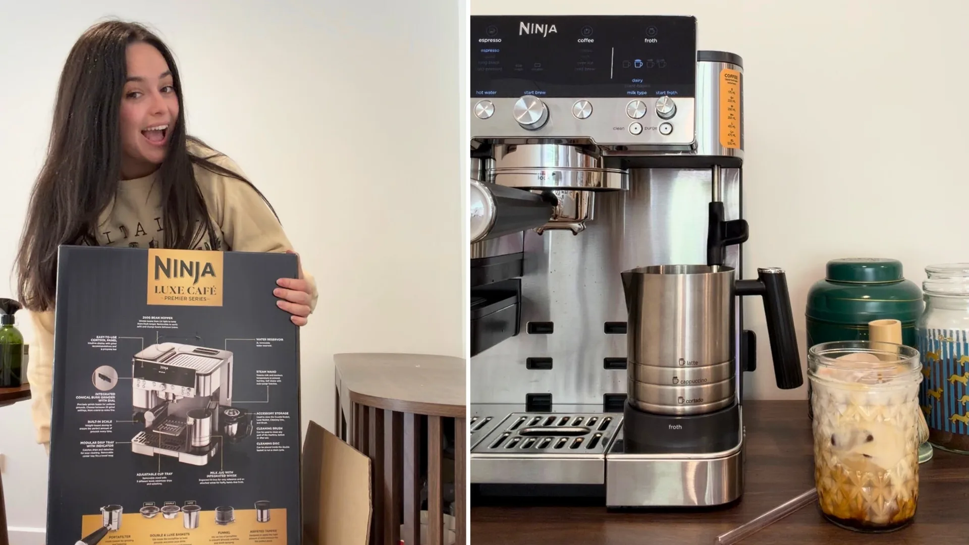 I tried the Ninja Luxe Café and my morning coffee will never be the same