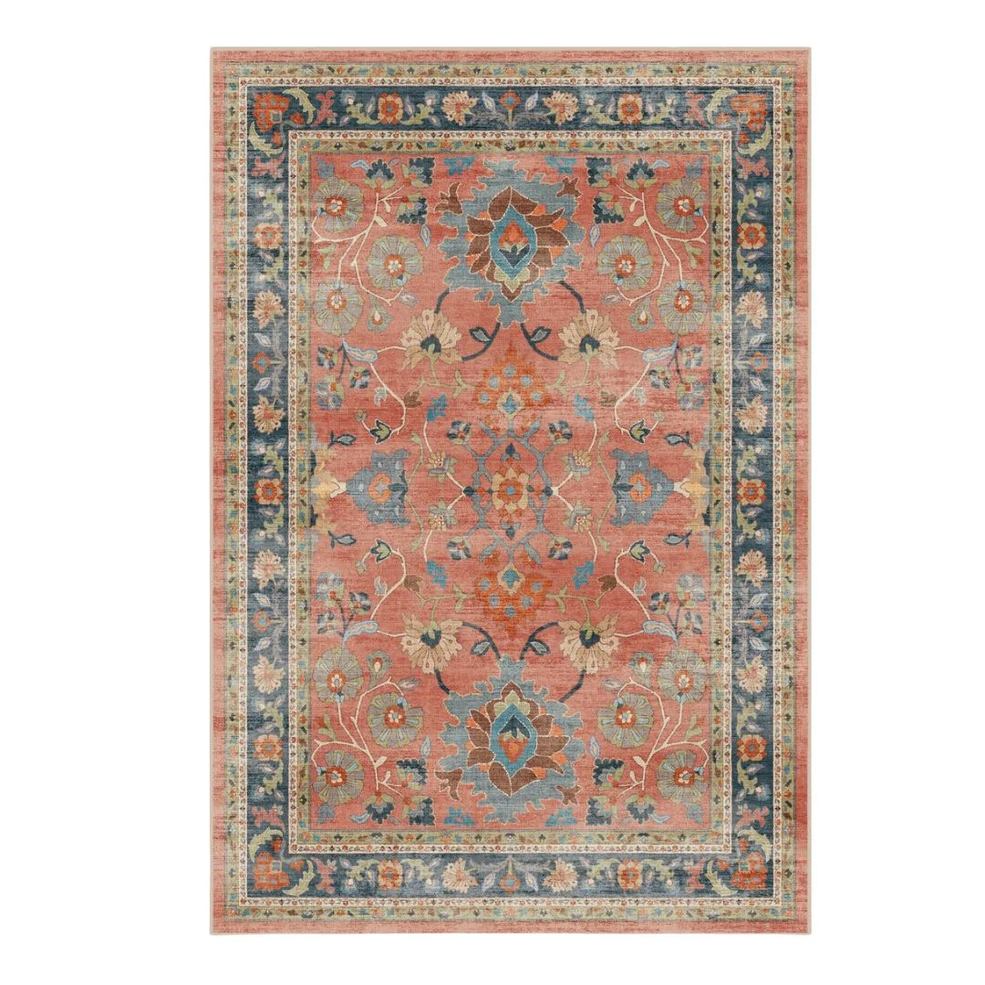 Product image of Ruggable Calabria Coral Multicolour Rug, as part of the 2025 Ruggable Black Friday sale