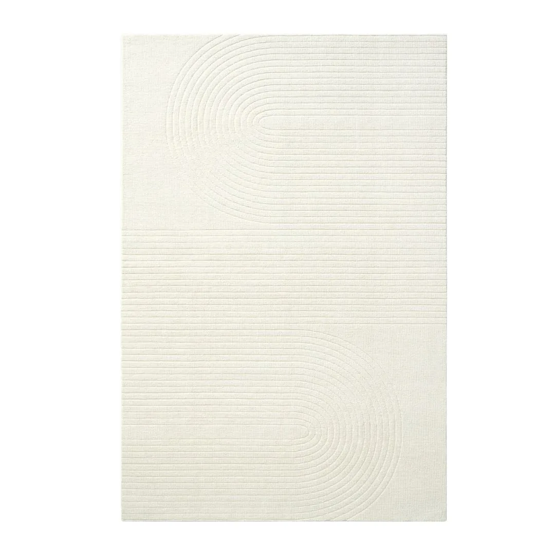 Product image of Ruggable Arlo Soft White Plush Rug, as part of the 2025 Ruggable Black Friday sale