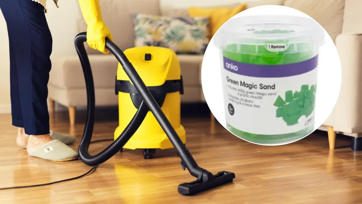 vacuum kinetic sand
