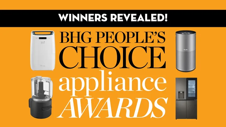 Better Homes and Gardens People's Choice Appliance Award Winners Announced banner