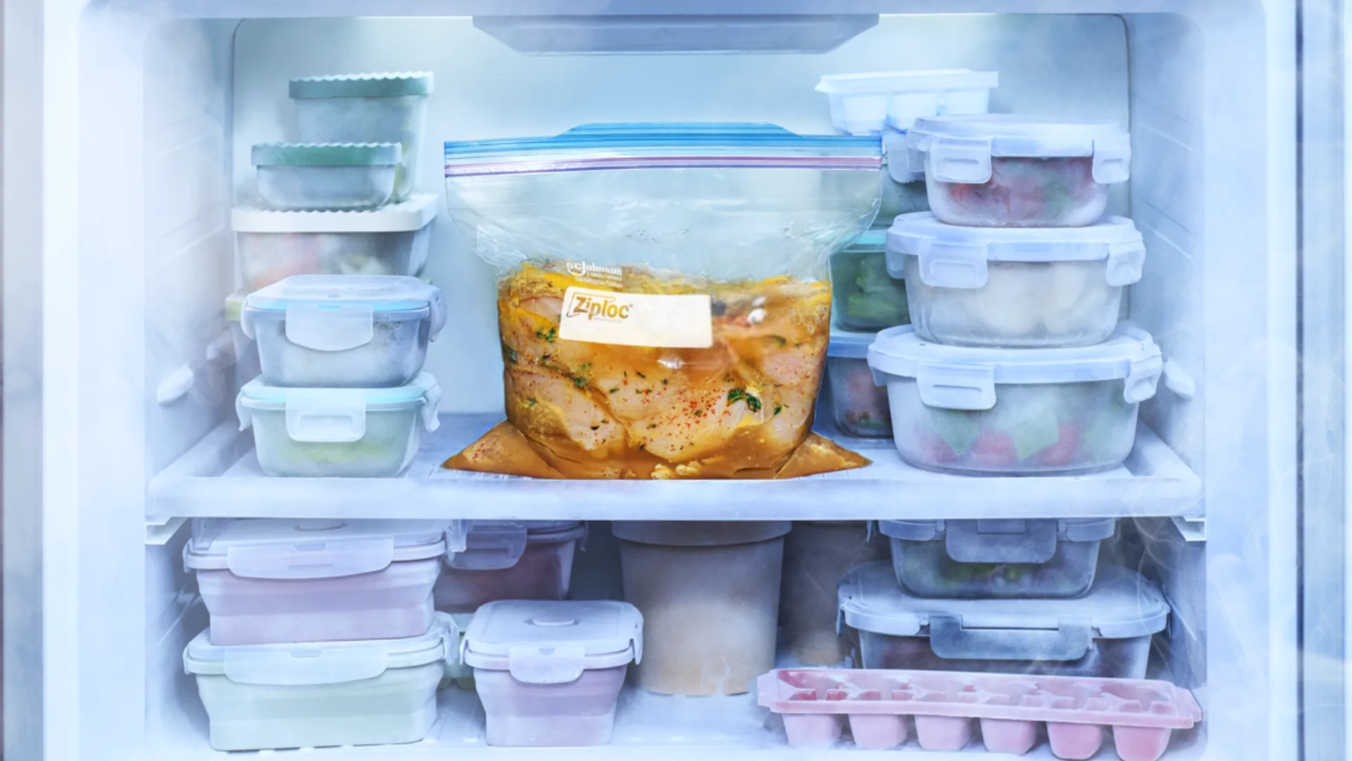 midweek dinner meals in the freezer