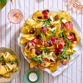 air fryer charcuterie chips