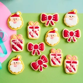 basic christmas butter cookies with royal icing hero