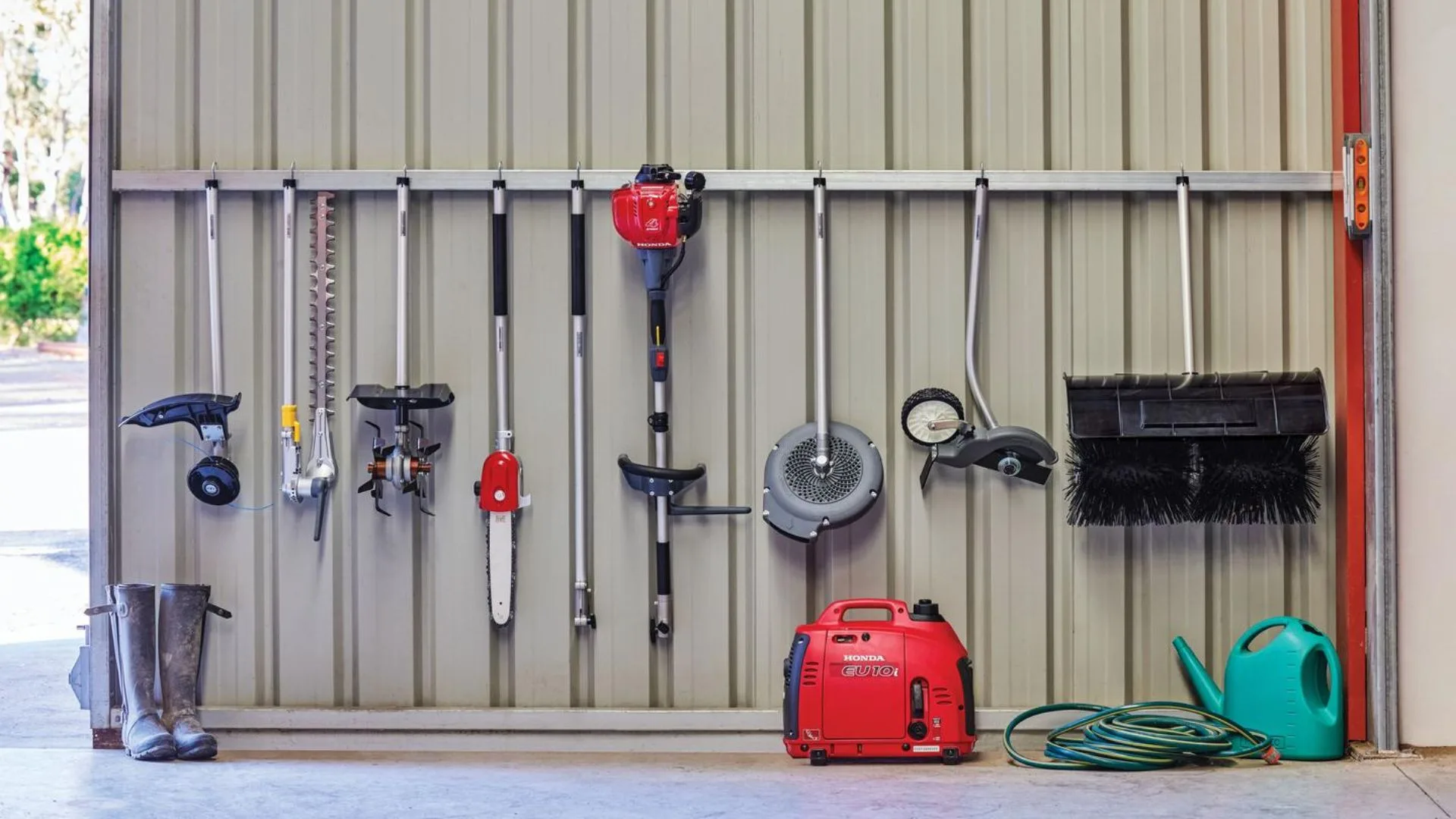 Honda Tools in shed