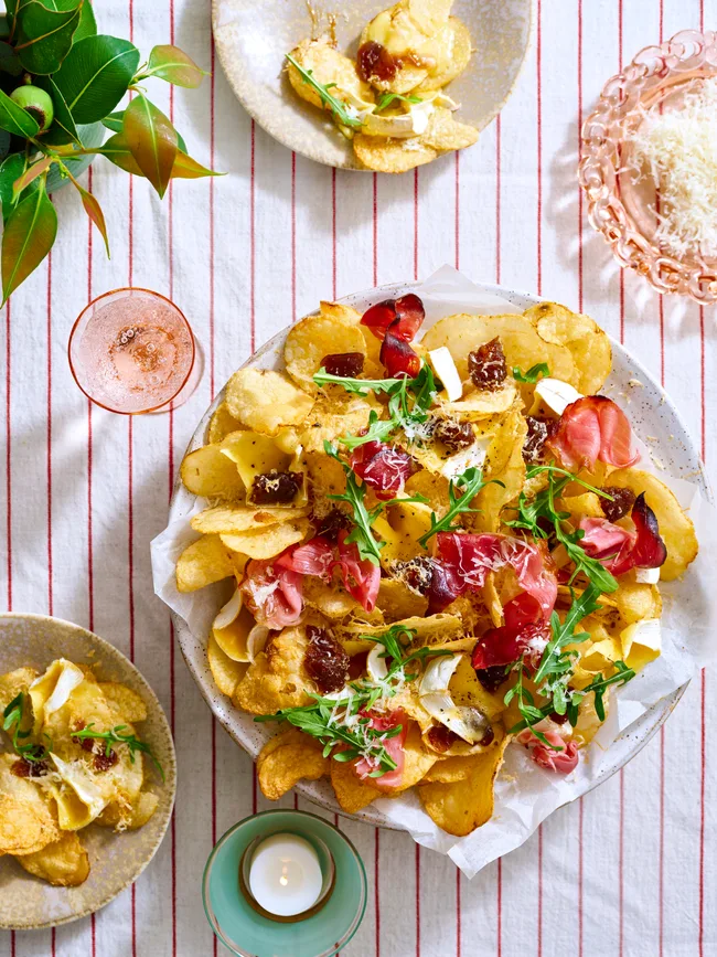 air fryer charcuterie chips