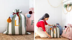 Geneva’s Weekend Workshop: Personalised Santa sacks