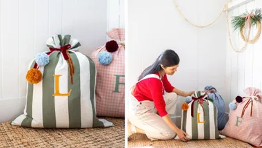 Geneva’s Weekend Workshop: Personalised Santa sacks