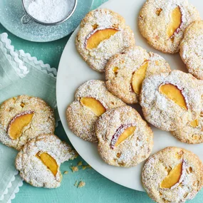 peach biscuits