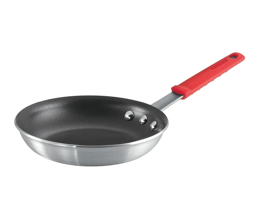 tramontina professional non stick fry pan with red handle