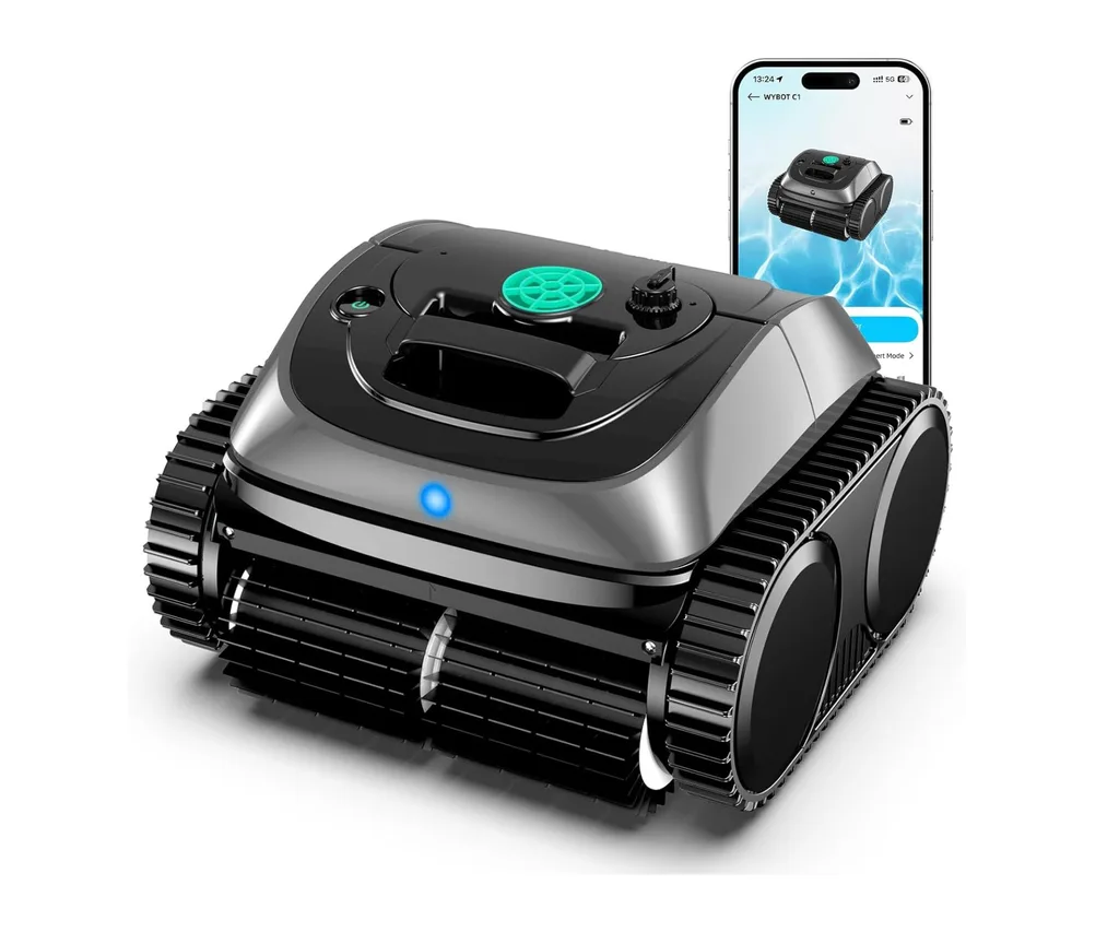 WYBOT C1 cordless robot pool cleaner with app control