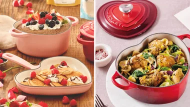 Le Creuset’s $610 heart cast iron has a $19.99 dupe landing at ALDI Special Buys