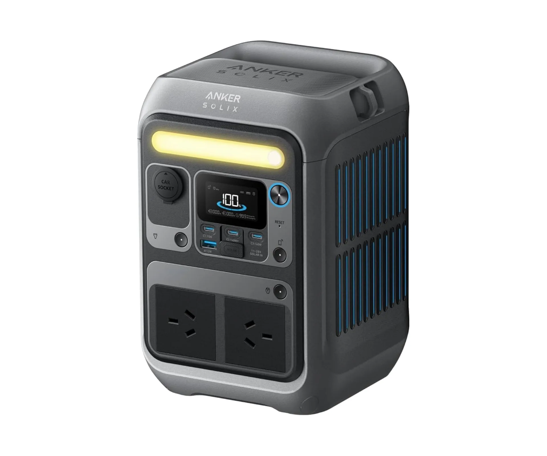 Product image of the Anker SOLIX C300 Portable Power Station, best portable power station for camping