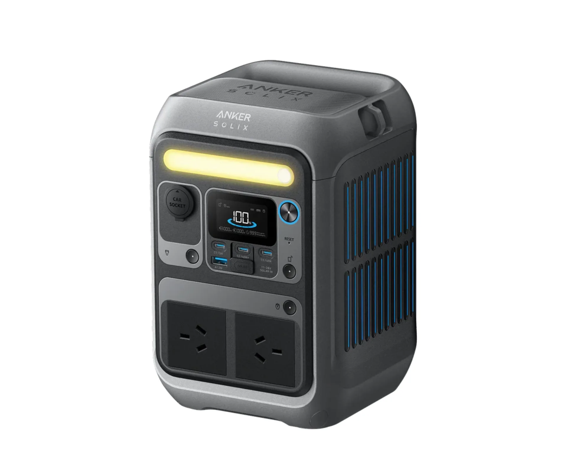 Anker SOLIX C300 Portable Power Station Best Camping Gear for Camping in Australia During Summer