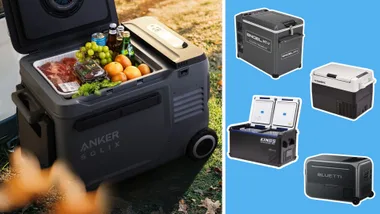 Best portable fridge freezer featuring: Anker SOLIX, Engel MT-V45J, Dometic CFF45, Kings Stayzcool and Bluetti MultiCooler