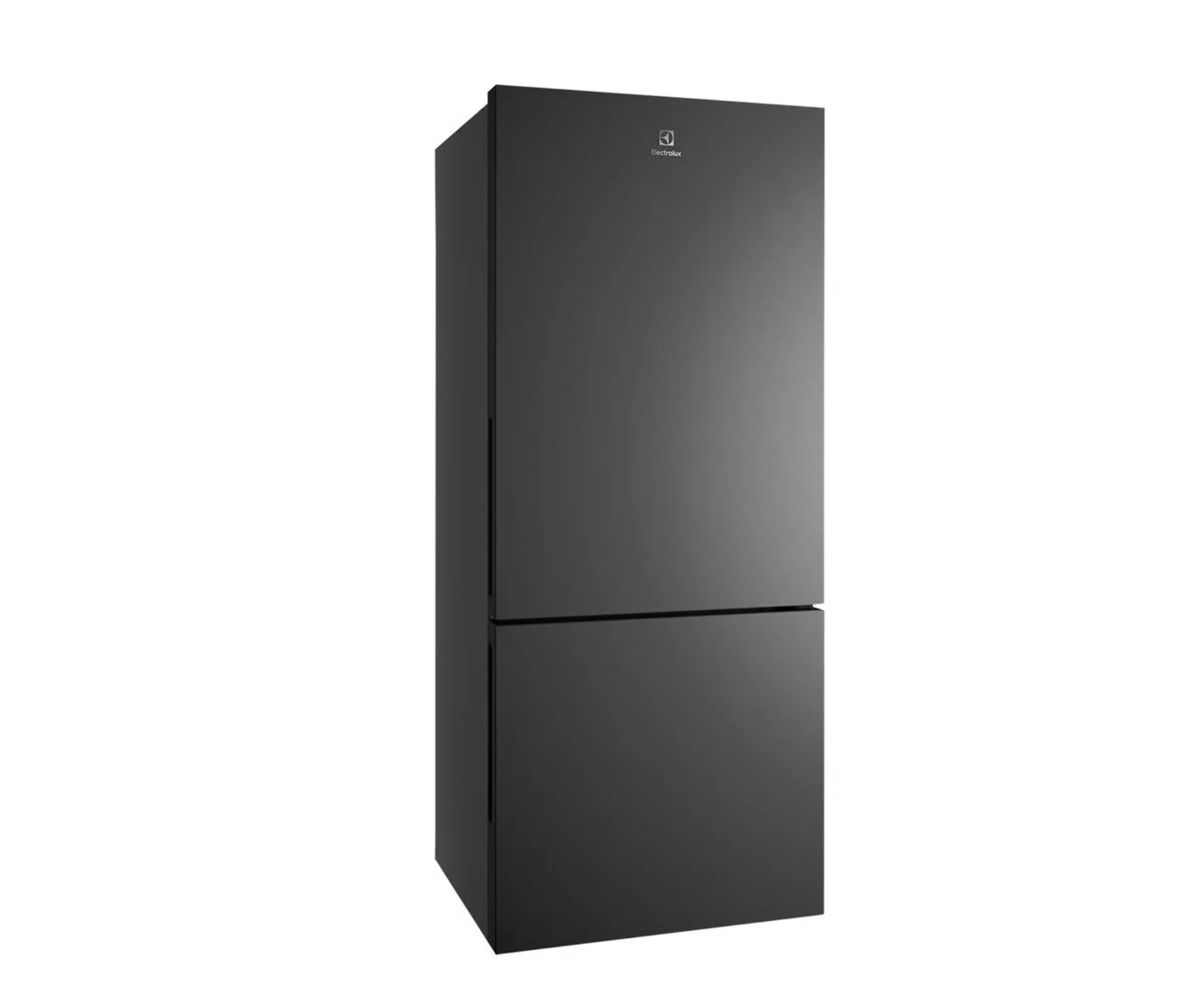 The Electrolux 425L Ultimatetaste 500 bottom mount fridge in matte black, right hinged model (EBE4302bd-r) with a left hinged model available, is one of the brand's top-rated fridges.