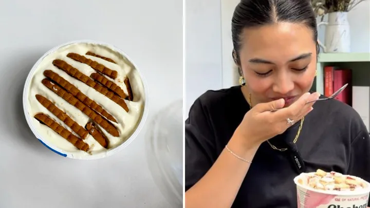 This viral 2-ingredient Biscoff yoghurt cheesecake has an Aussie rival – and one won us over