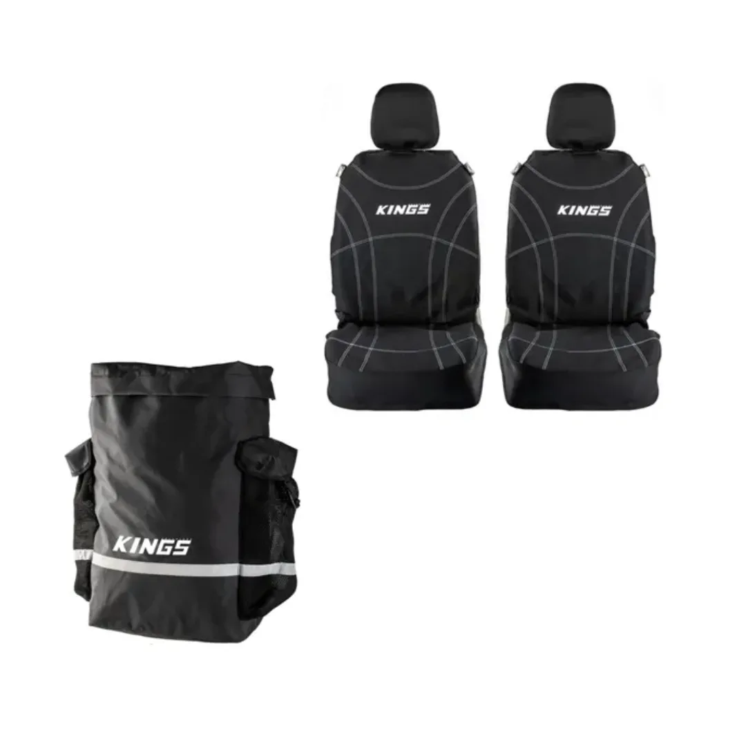 Kings Premium Neoprene Seat Covers & Dirty Gear Bag