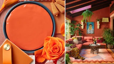 Better Homes and Gardens' magazine Colour of the Year 2026 is Spiced Tangerine