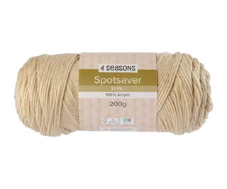 Spotsaver 10-ply acrylic yarn in natural, Spotlight