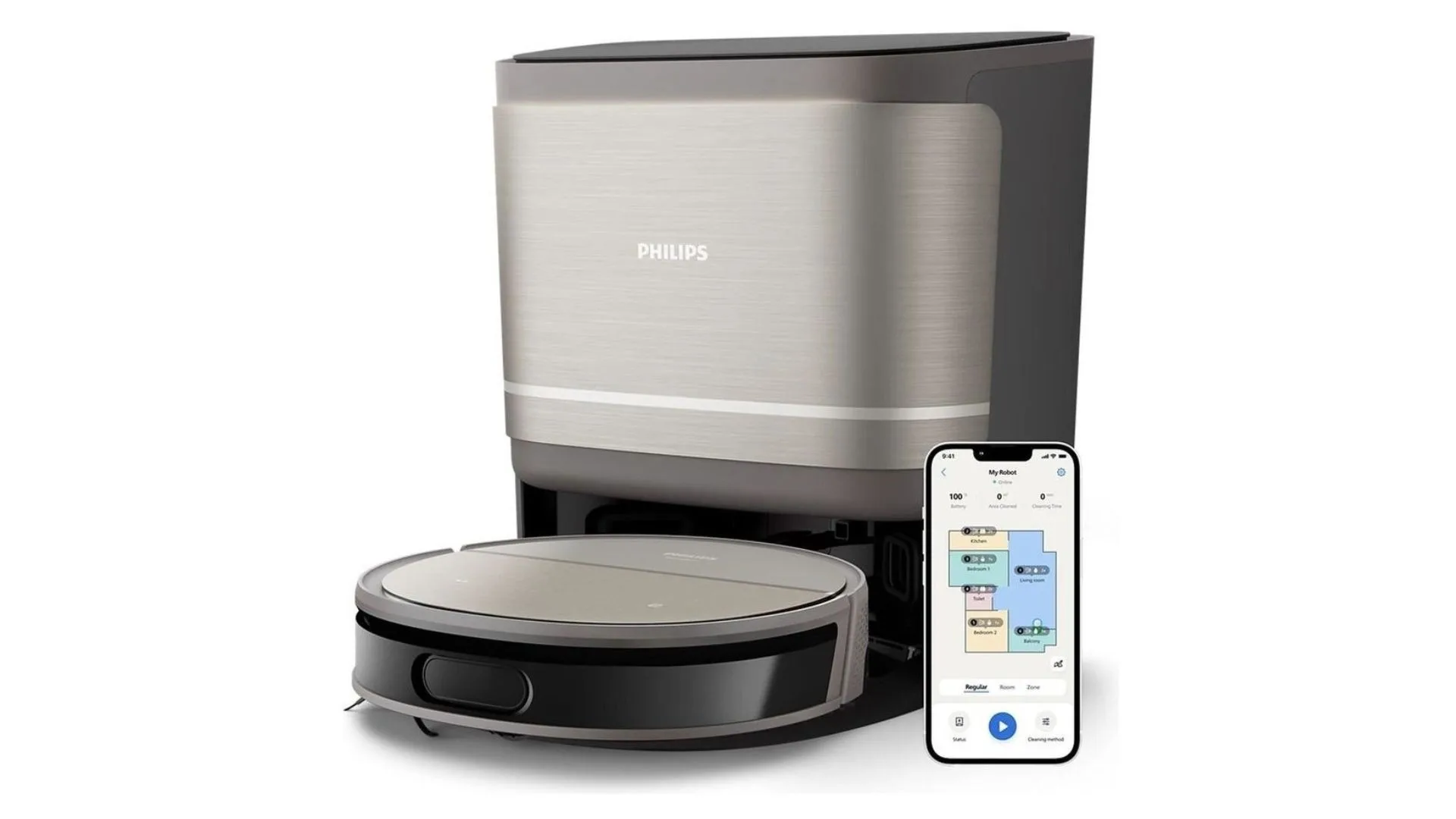 Philips 9000 Series Best robot vacuum for pet hair