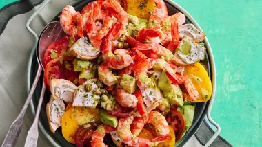 We turned a bagel into a salad – and it’s our new go-to summer lunch