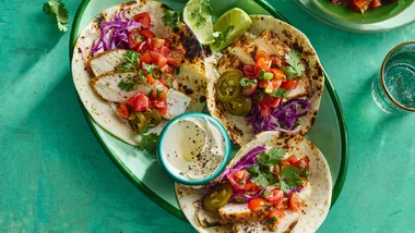 These chicken tacos with fresh tomato salsa will be your new taco Tuesday obsession