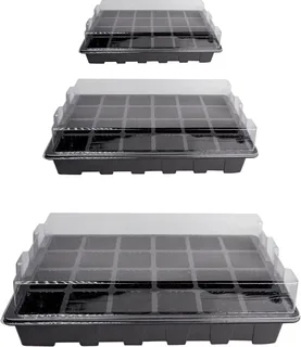 Grow Trays with Humidity Dome and Cell Insert, Amazon