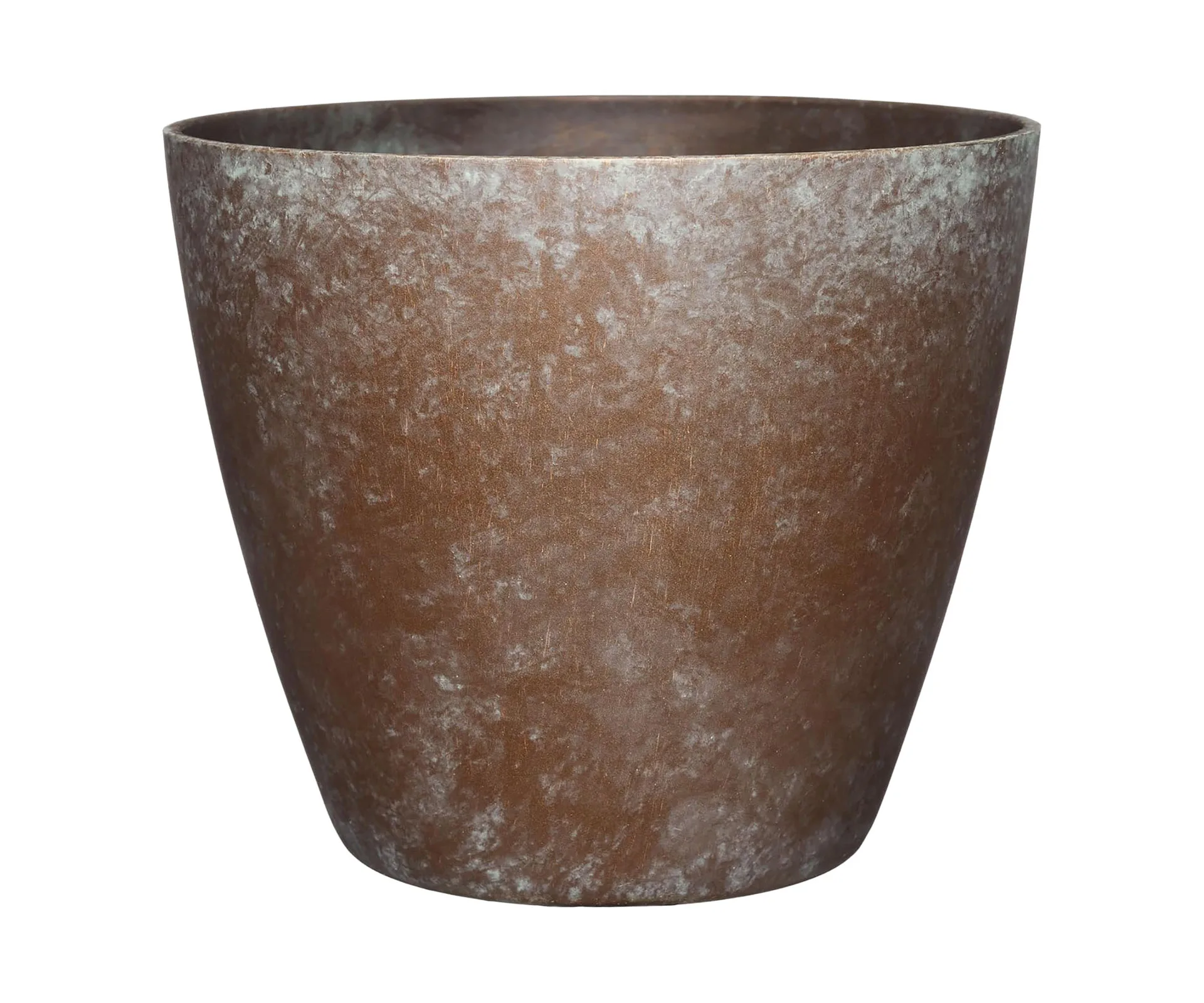 Amazon plant pot with patina