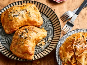 Colin Fassnidge’s homemade chicken and vegie pasties