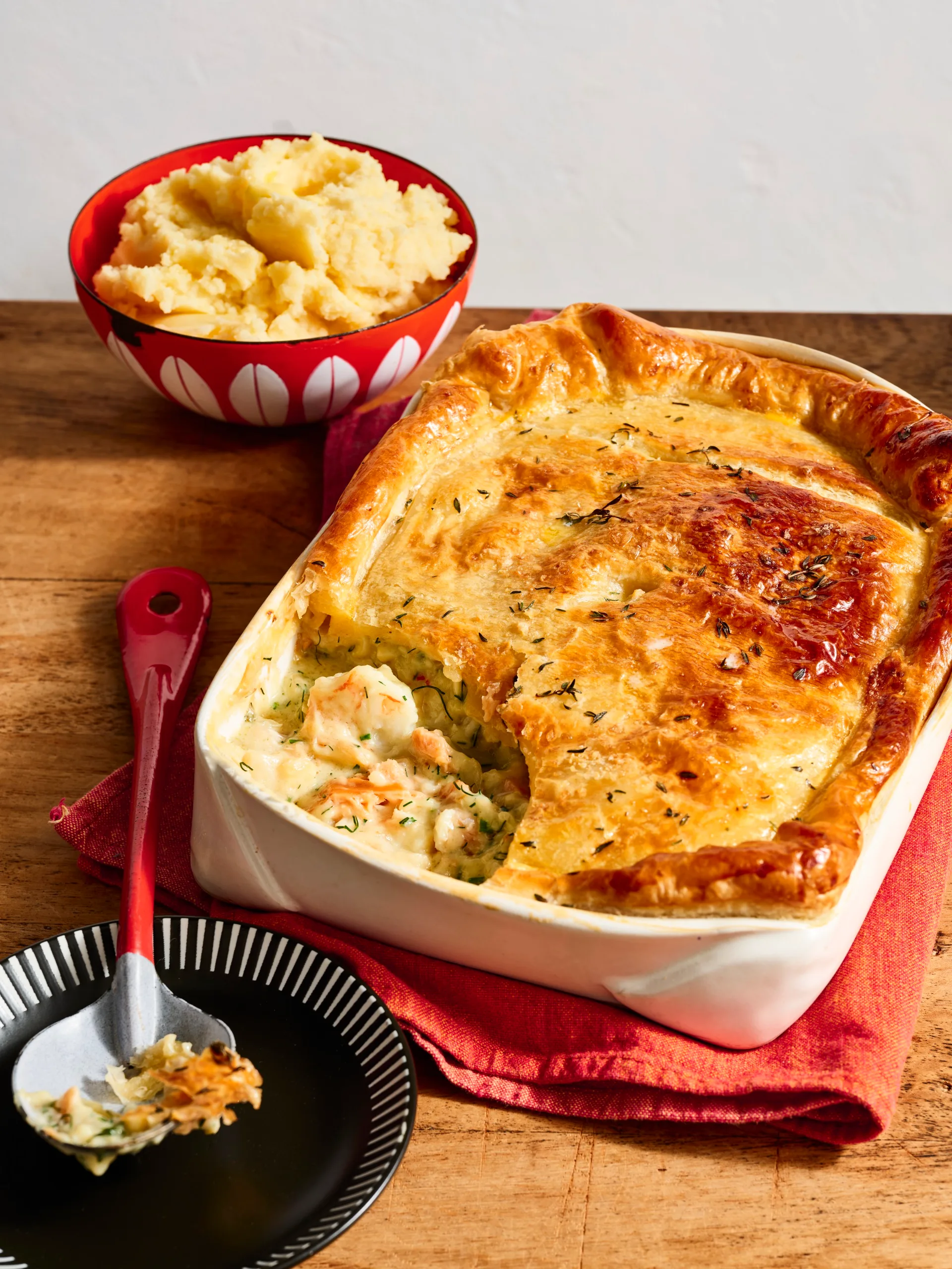 Colin Fassnidge's decadent fish pie is all you need for a cosy dinner ...