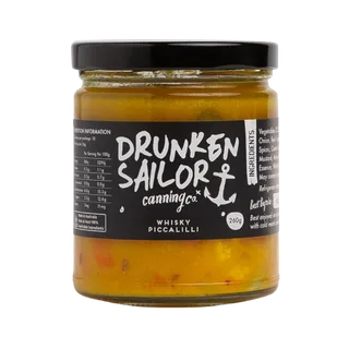 Drunken Sailor Whisky Piccalilli, Coles