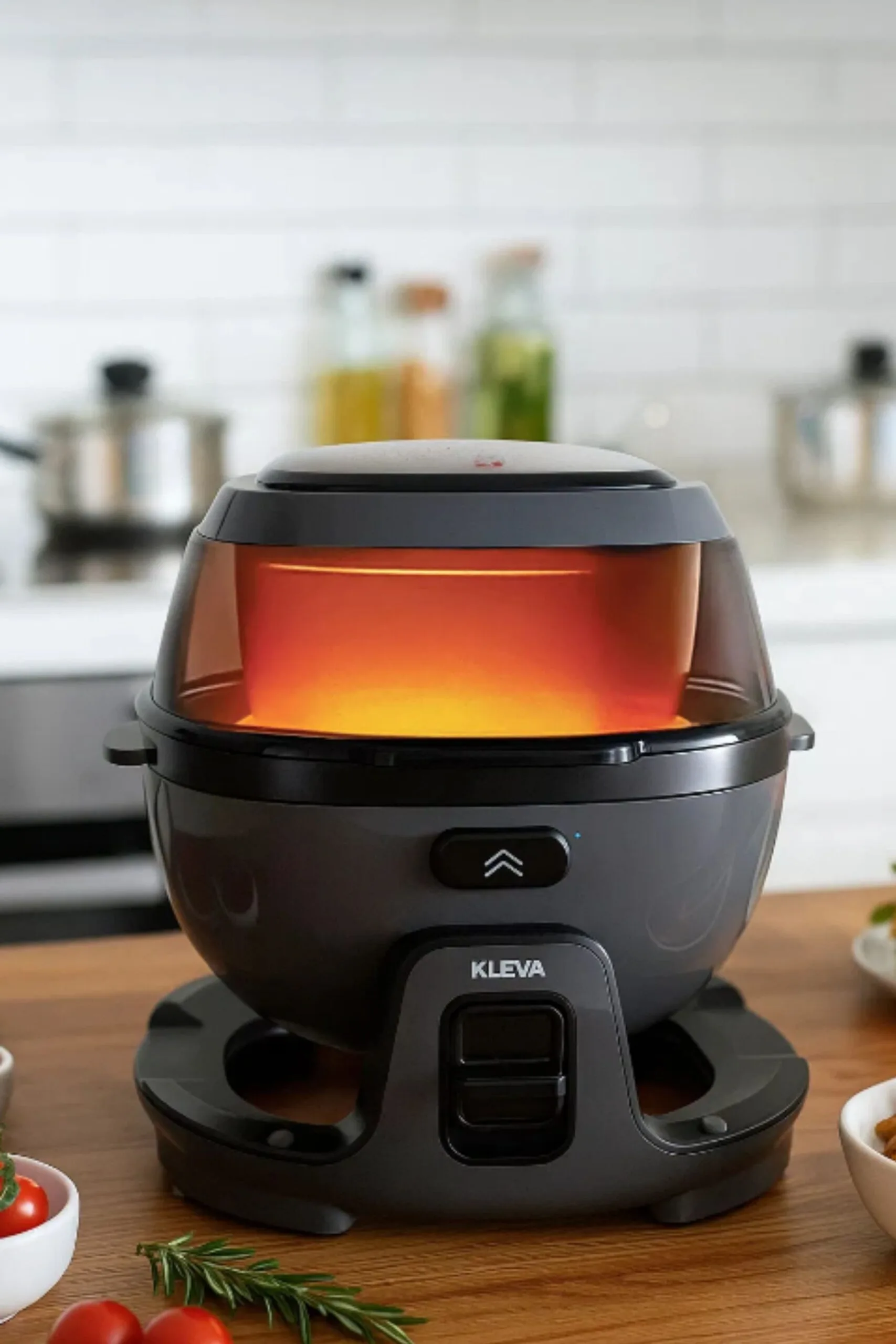 kleva rotating air fryer