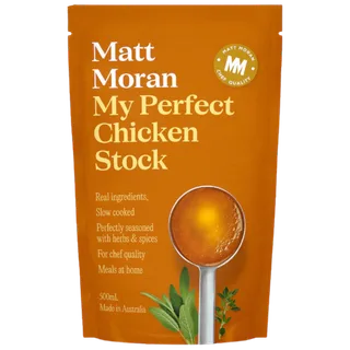 Matt Moran My Perfect Chicken Stock