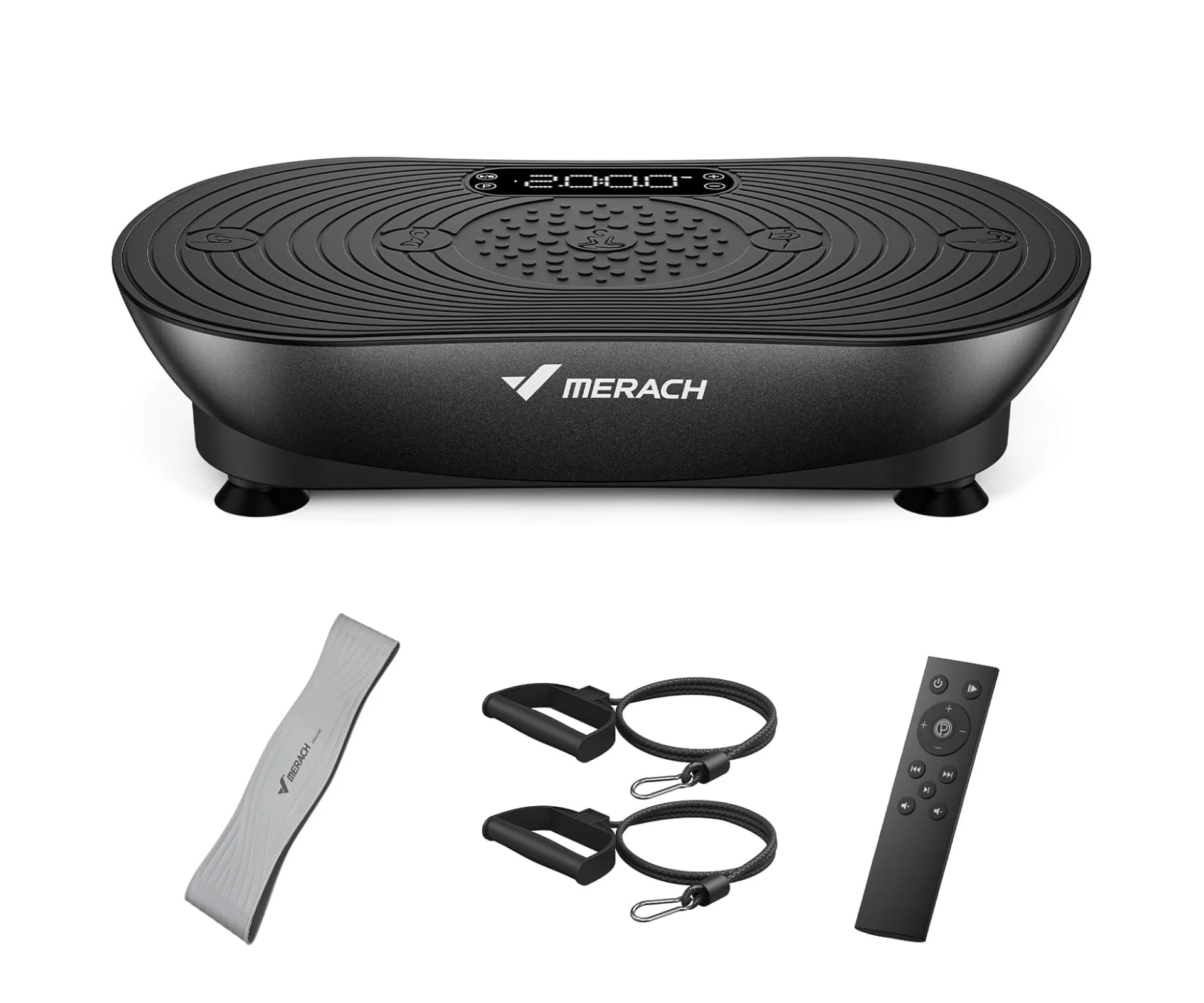 MERACH Vibration Plate Exercise Machine for Lymphatic Drainage, Weight Loss, Muscle Definition