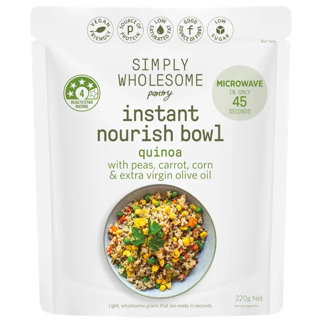 simply wholesome pantry instant nourish bowl