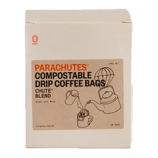 Chute Blend Parachutes Coffee Drip Bags, Single O