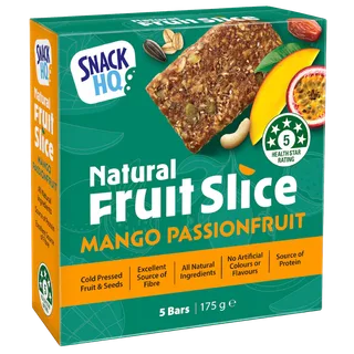 Snack HQ Natural Fruit Slice, Woolworths