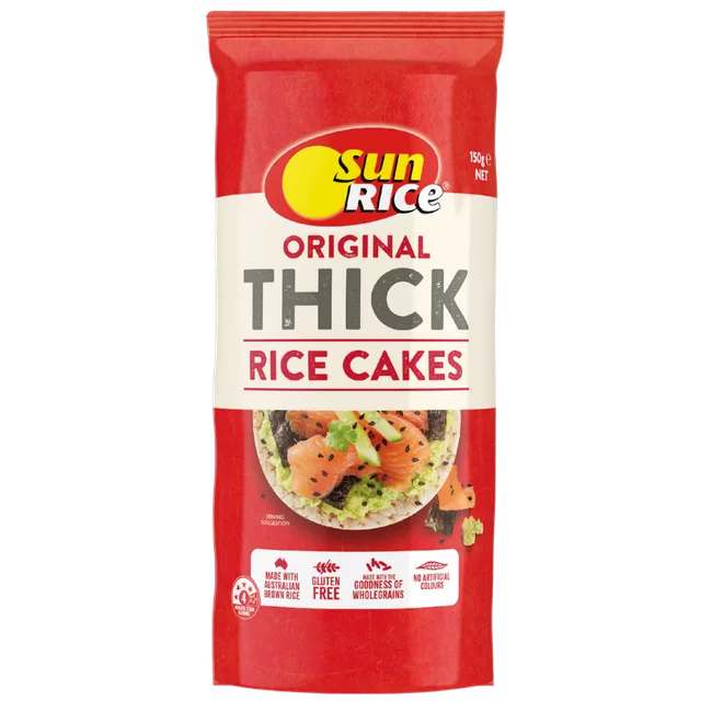 sun rice thick rice cakes