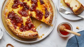 Meet the dessert that’s half cheesecake, half tart and 100% delicious