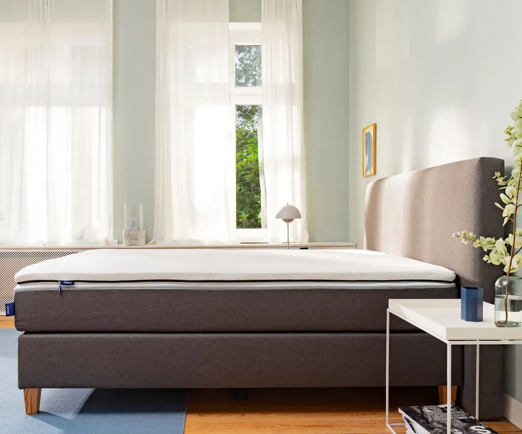 Emma Cooling Flip Topper, Queen + Best Mattress Toppers for Temperature regulation