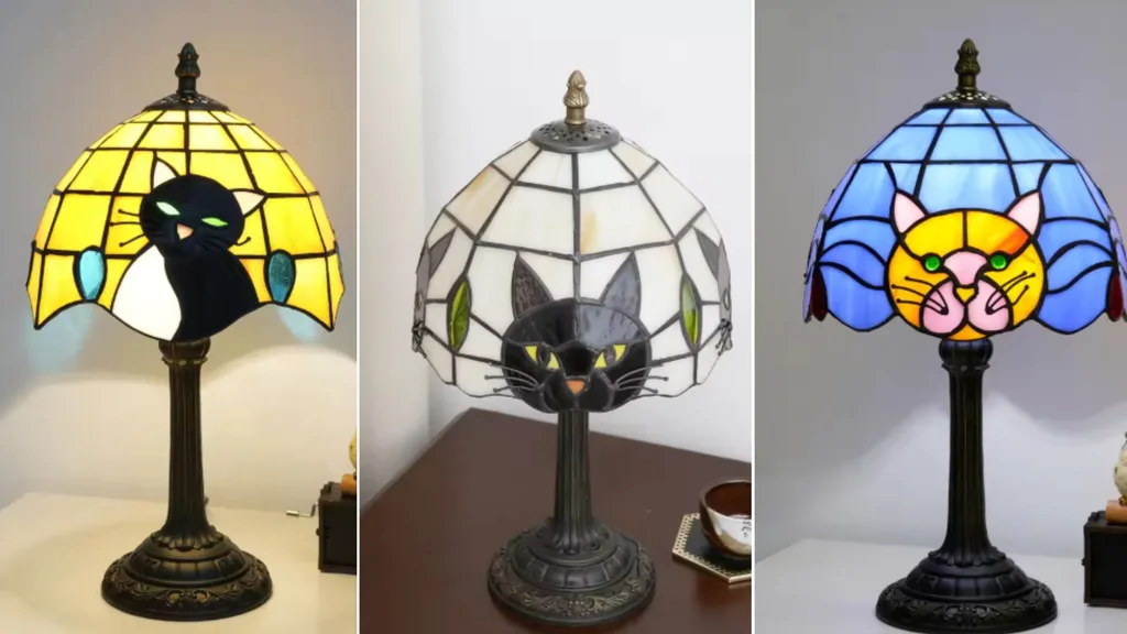 ikea tiffany cat lamps to choose from