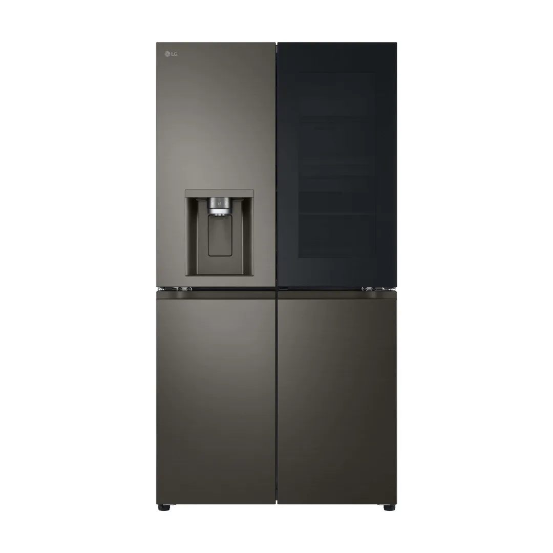 LG 642L Instaview French Door Fridge Black Steel GF-V700BSLC + Best Fridge Australia 2026 + Best Fridge Brands Australia + Kitchen Appliances